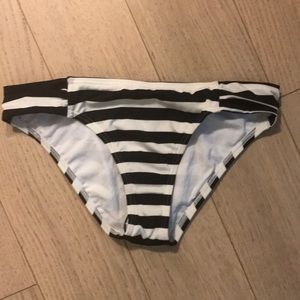 New stripped bikini bottom